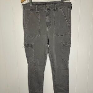 American Eagle Outfitters Light Gray Pants